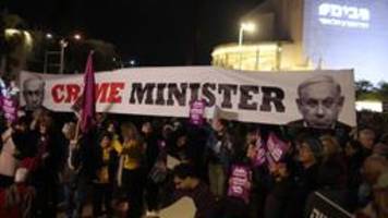 Zehntausende protestieren in Israel gegen die Regierung