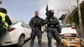 Nahost-Konflikt: Israel beschließt nach Angriffen neue Maßnahmen zur Terror-Bekämpfung