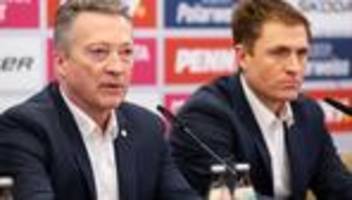 Eishockey: Bundestrainer verspricht: Werde DEB nicht für Club verlassen