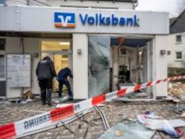 Kriminalität: Geldautomaten-Sprengungen sind die Banküberfälle der Moderne