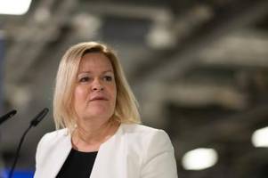 Nancy Faeser will SPD-Spitzenkandidatin in Hessen sein