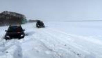 Unwetter: Chaos durch Schneestürme in Osteuropa