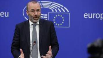 EVP-Chef Weber wegen Kontakten zu Italiens Rechten in der Kritik