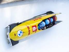Bob-WM in St. Moritz: Am Ende mit Bahnrekord