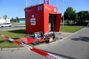 Die Täter des gesprengten Geldautomats in Haunstetten sind gefasst