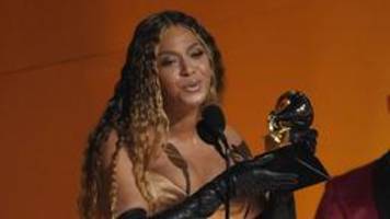 Verleihung in Los Angeles: Beyoncé bricht den Grammy-Rekord