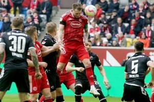 Fortuna Düsseldorf siegt spät gegen Sandhausen