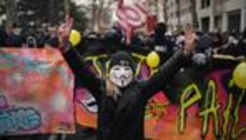 Frankreich: Ausschreitungen bei Protesten in Frankreich