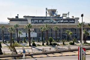 Bericht: Israelischer Luftangriff auf Flughafen Aleppo