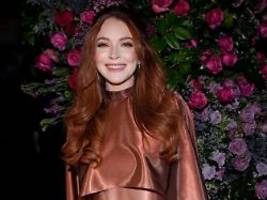 Gesegnet und aufgeregt: Lindsay Lohan bekommt ihr erstes Baby