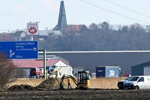 Granaten-Fund: Die A8 wurde bei Augsburg kurzfristig komplett gesperrt