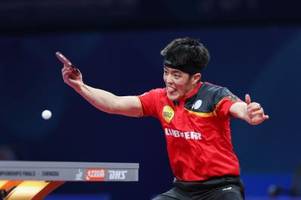 Dang Qiu gegen Tischtennis-Olympiasieger ohne Chance