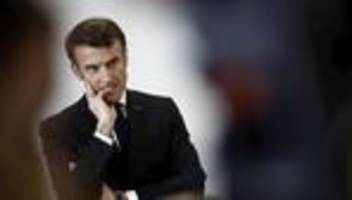 Frankreich: Emmanuel Macron mahnt vor Misstrauensvotum zu respektvollem Umgang