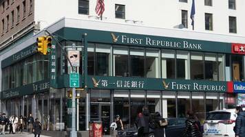 Banken: Warum die First Republic trotz Milliardenhilfe angeschlagen bleibt