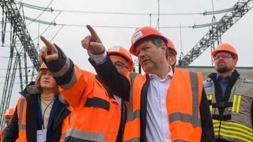 Energie: Habeck fordert mehr Entschlossenheit und Tempo beim Stromnetzausbau