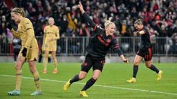 champions league: bayern-frauen siegen 1:0 gegen arsenal