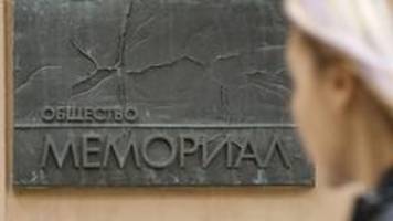 Strafverfahren gegen Mitglied von Memorial in Russland