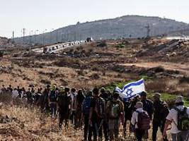 Ein gefährlicher Schritt: Berlin kritisiert Israels Siedlungs-Entscheidung