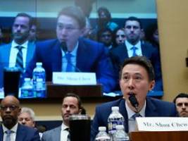 App überwacht uns alle: US-Kongress nimmt Tiktok-Chef in die Mangel