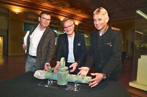 Ungewöhnlicher Fund: Historischer Wasserhahn aus Bronze entdeckt