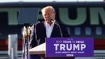 Texas: Donald Trump schimpft bei Wahlkampfauftakt über drohende Anklage