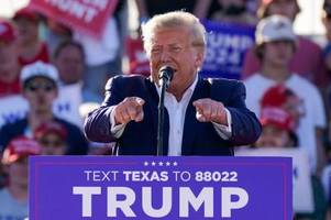 Trump schimpft bei Wahlkampfveranstaltung auf Rechtsstaat
