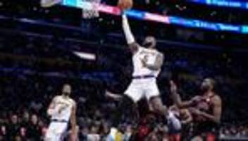 NBA: Lakers verlieren bei James-Rückkehr - Nächste Mavs-Pleite