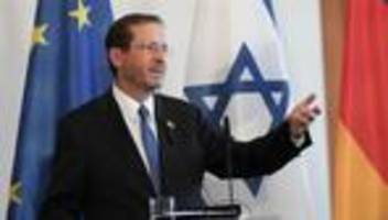 Israel: Israelischer Präsident Izchak Herzog fordert Stopp von Justizreform