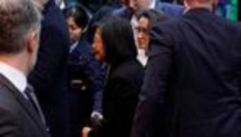 USA und Taiwan: Taiwanesische Präsidentin stoppt auf der Durchreise in New York
