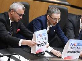 Eklat in Österreichs Parlament: FPÖ-Abgeordnete verlassen Saal bei Selenskyj-Rede 