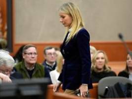Folgenreicher Ski-Unfall: Gwyneth Paltrow siegt vor Gericht - und kassiert einen Dollar