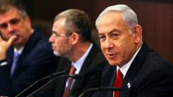 israels kabinett ebnet weg für umstrittene nationalgarde