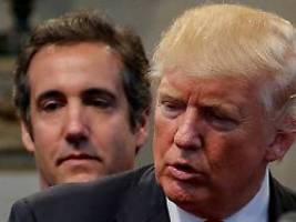 Auf 500 Millionen Dollar: Trump verklagt seinen früheren Ausputzer Cohen
