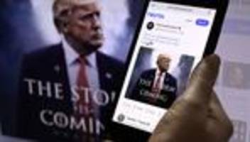 Truth Social: Donald Trump gibt geringe Einkünfte aus Online-Plattform an