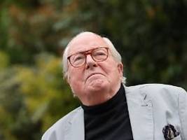 Zustand ist ernst: Jean-Marie Le Pen liegt im Krankenhaus