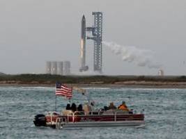 starship-start verschoben: spacex sagt raketentest in letzter minute ab