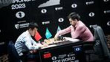 Schach-WM: Das dritte Remis in Folge