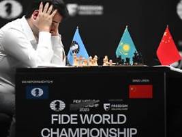 Geht das Finale ins Tiebreak?: Bei der Schach-WM bahnt sich ein Krimi an