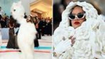 met-gala in new york: keine jogginghose und sehr viele bräute