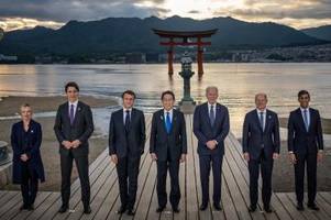 Die G7 verstärkt in Hiroshima den Druck auf Russland