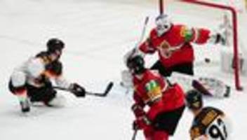 Eishockey-Weltmeisterschaft: Deutschland gewinnt drittes Spiel in Folge