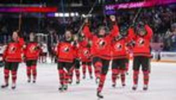 eishockey-wm: kanada nach mühevollem sieg gegen lettland im wm-finale