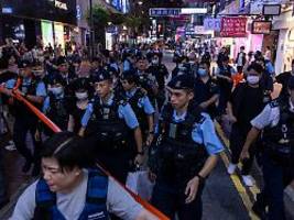 Illegalen Aktionen: Aktivisten in Hongkong wegen Gedenken an Massaker festgenommen