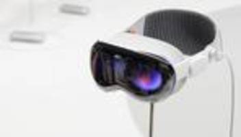 Augmented Reality: Apple stellt Digitalbrille Vision Pro vor