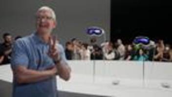 Technologien: Apple-Chef Cook wettet mit Computer-Brille auf die Zukunft