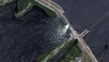 Ukraine-Krieg: Russland soll Kachowka-Staudamm in Cherson gesprengt haben