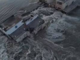 Angriff bei Cherson verhindern?: Staudamm-Sprengung könnte teuflischem Kalkül folgen