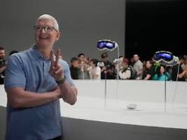 Digitales und physisches Leben: Apple-Chef Cook erwartet neue Ära durch VR-Bille