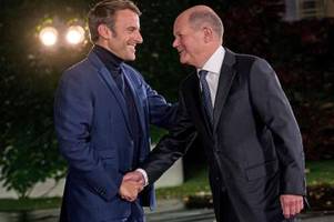 Scholz empfängt Macron zum Abendessen in Potsdam