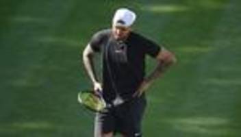 atp: kyrgios verliert tennis-comeback in stuttgart